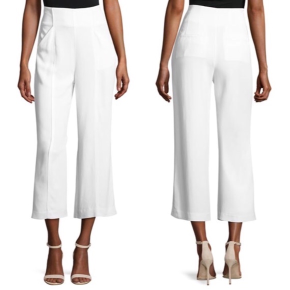 high rise trouser pants